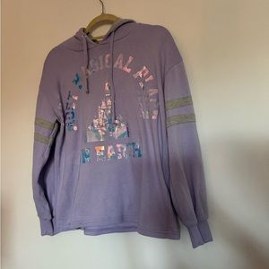 - Disney Most Magical Place on Earth Purple Hoodie Pants Sz Purple iridesc…